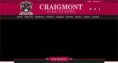 Desktop Screenshot of craigmontchiefs.org